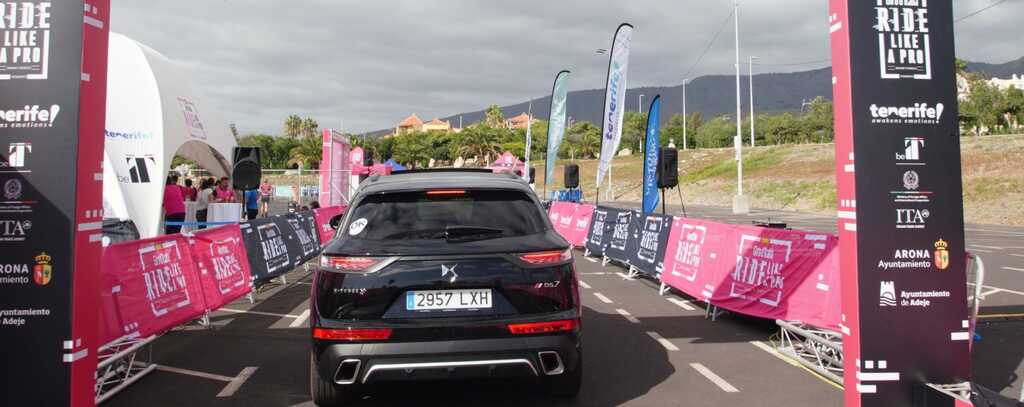We cycle with the “Giro d’Italia Ride Like A Pro Spain” in Tenerife