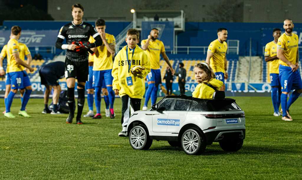 OK Mobility, Main Sponsor de dos de los partidos de Liga del Estoril Praia