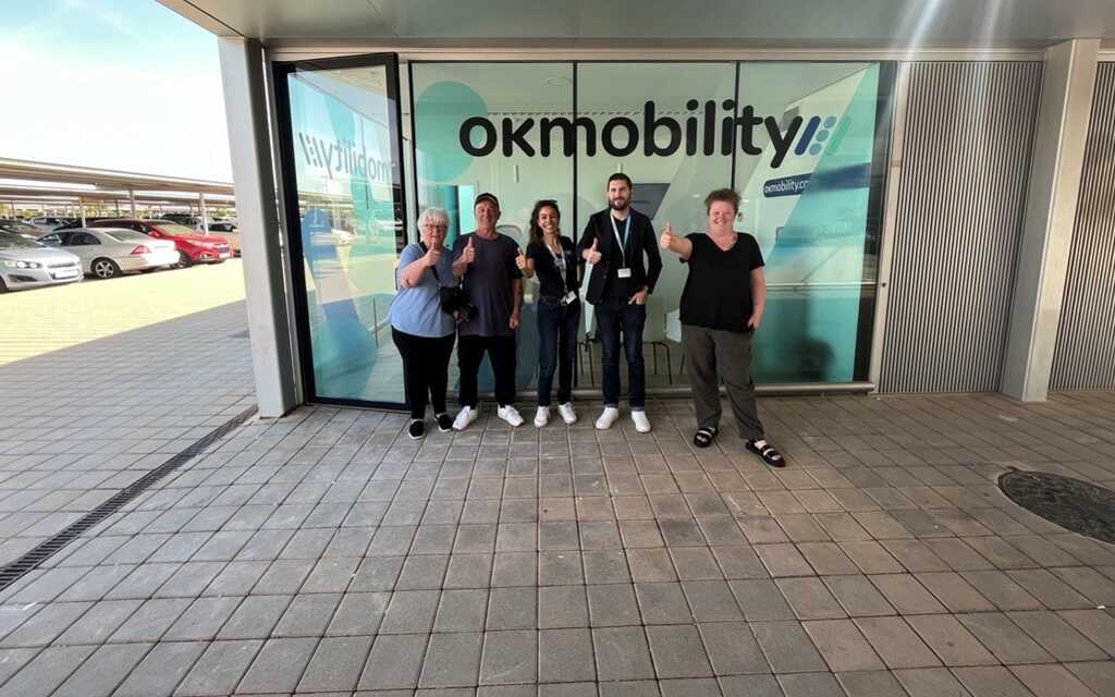 We welcome the first customers at the new OK Store in Murcia, located inside the airport!