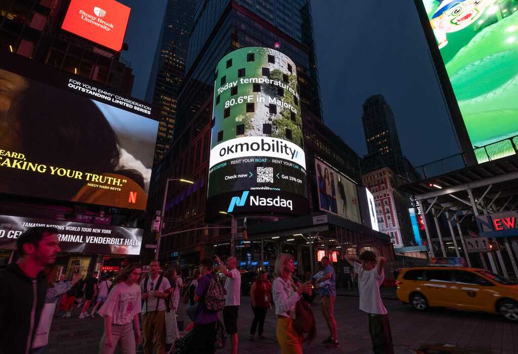 OK Mobility conquista Times Square, el corazón de Nueva York 