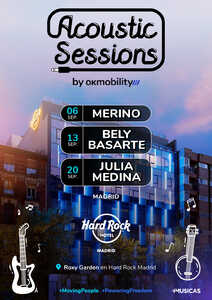Acoustic Sessions: OK Mobility and Hard Rock Hotel Madrid create an exclusive space for independent talent in the city