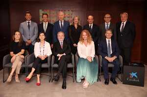 Othman Ktiri participa en el Consejo Asesor Territorial de CaixaBank en Baleares junto al presidente de la entidad
