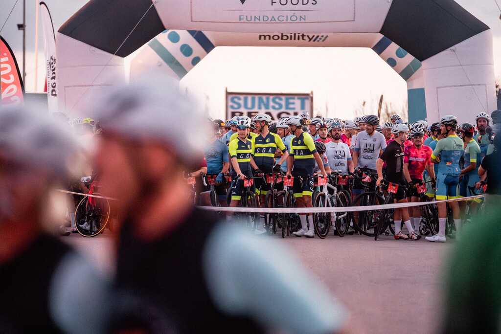 We rode alongside over 2,000 cyclists at the Gran Fondo Alberto Contador