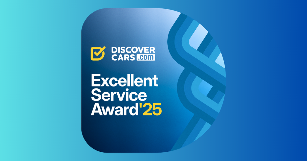 Our Stores Receive the DiscoverCars Excellent Service Award 2025