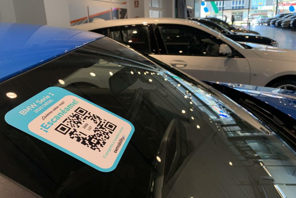 OK Mobility advances in the digitisation of its centres with the implementation of QR codes in OK Cars