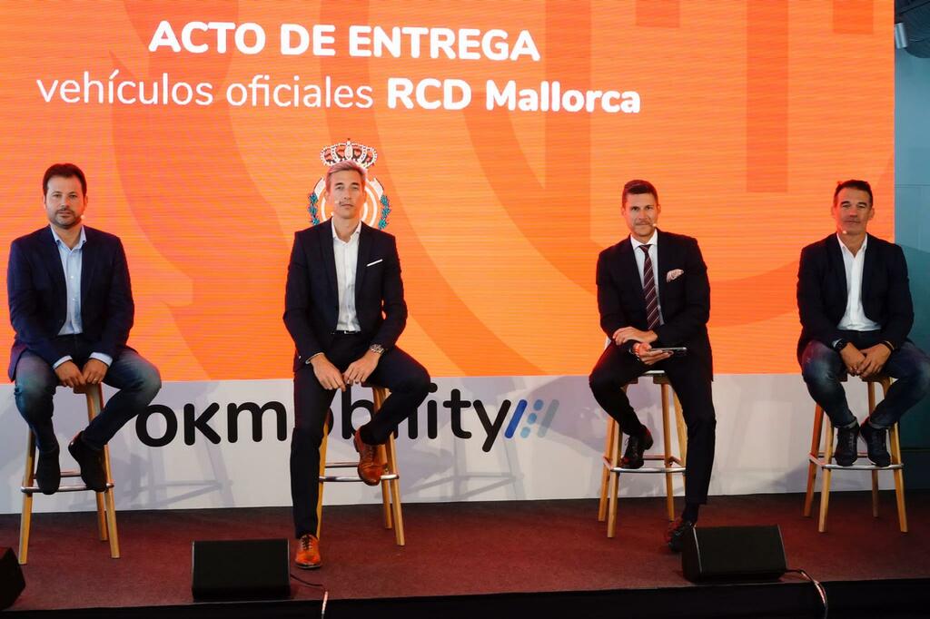 OK Mobility will provide official vehicles for Real Mallorca