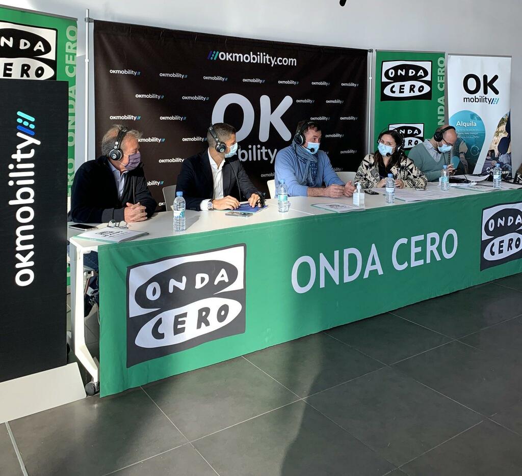 Onda Cero broadcasts &#8220;Más de Uno Mallorca&#8221; from the headquarters of OK Mobility