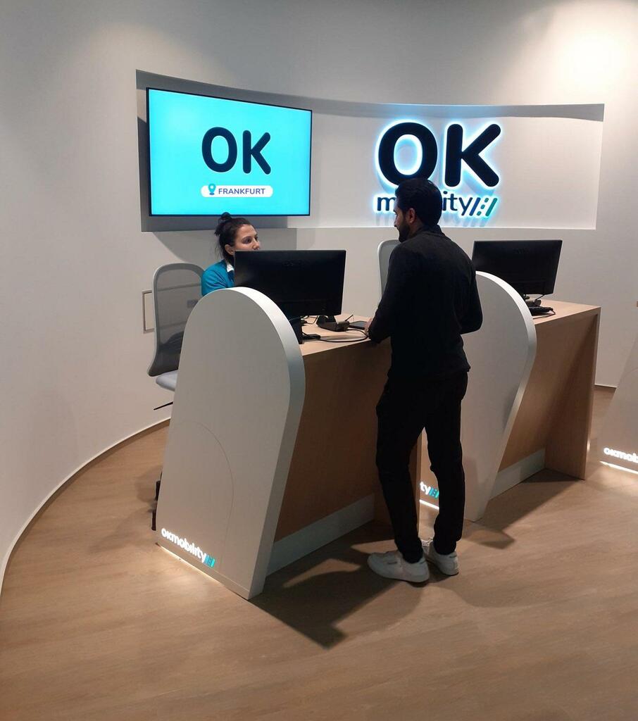 ¡Recibimos los primeros clientes en la nueva OK Store de Frankfurt!