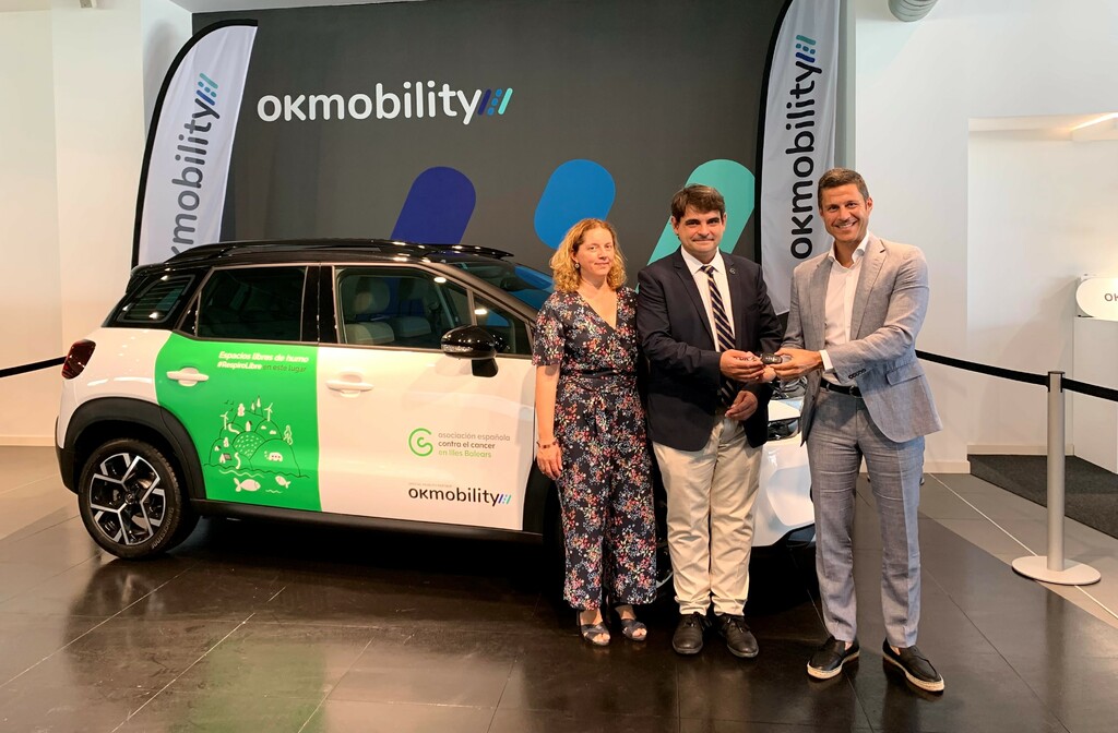 OK Mobility becomes the first company in the Balearic Islands to become "Active against Cancer"