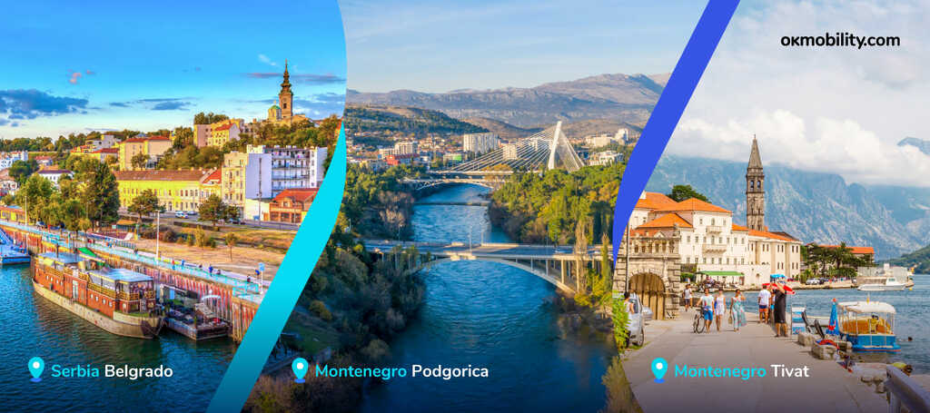 We enter Montenegro and Serbia and are already present in 10 European countries!