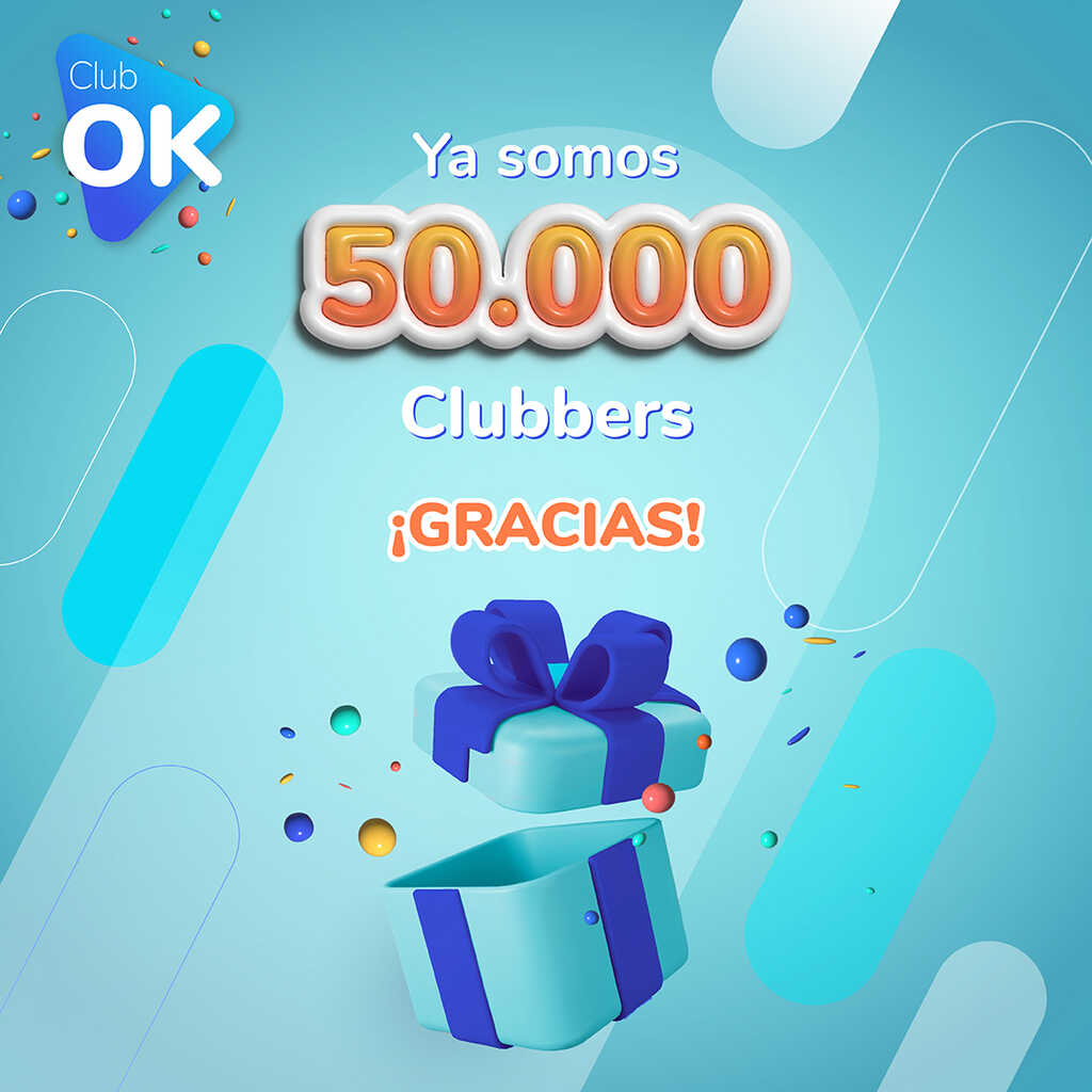 We are more than 50,000 #OKclubbers!