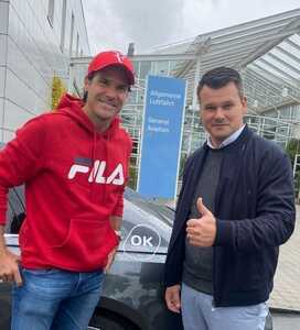 Tommy Haas trusts OK Mobility to get around Germany